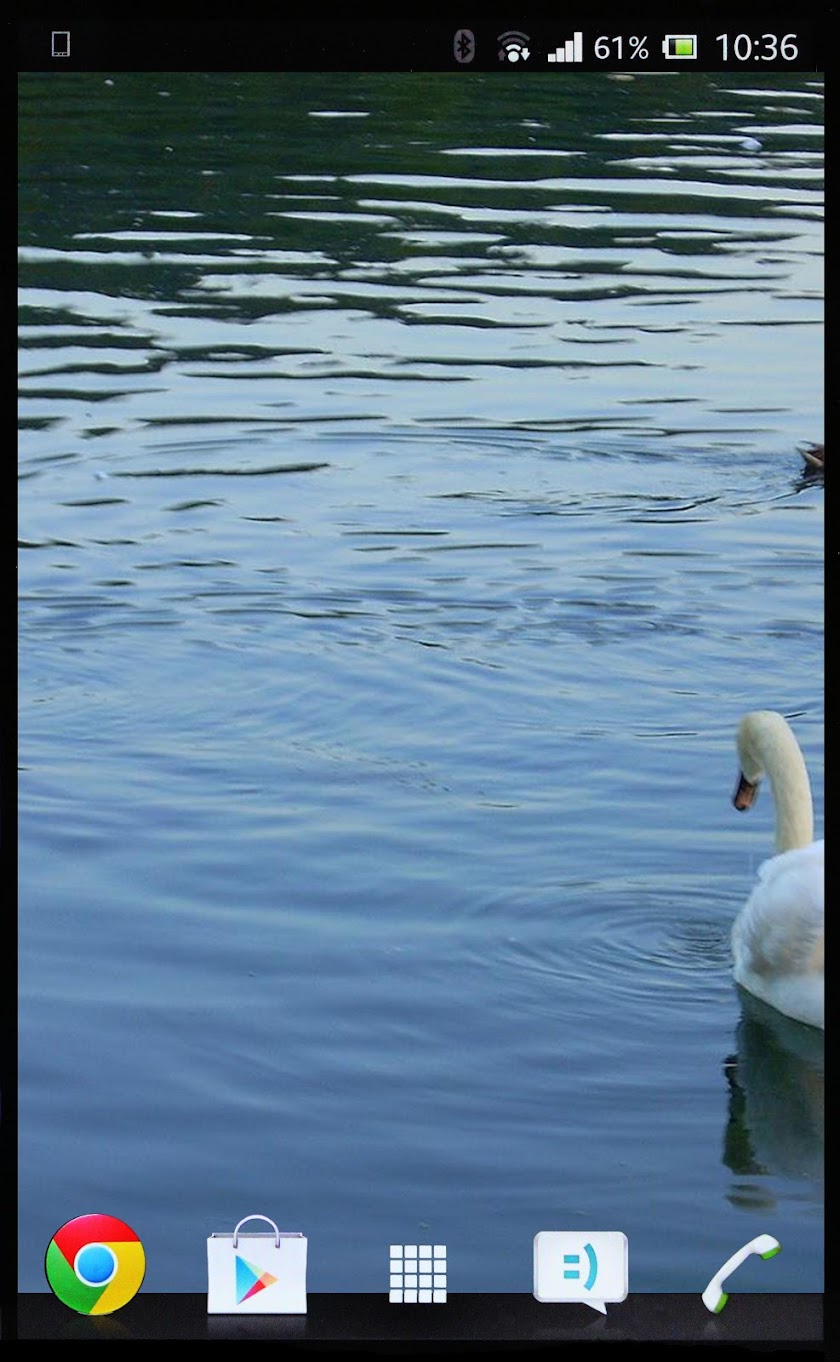 Swan Lake-Live Wallpaper! Screen 2