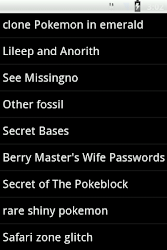 Pokemon Emerald GBA Cheats