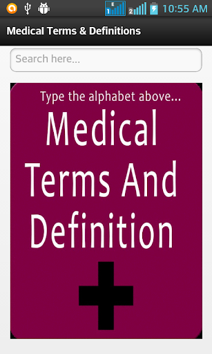 Medical Terms And Definition