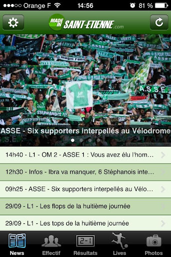 【免費運動App】Foot Saint-Etienne-APP點子