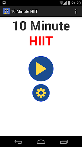 【免費健康App】10 HIIT Workout Calisthenics-APP點子