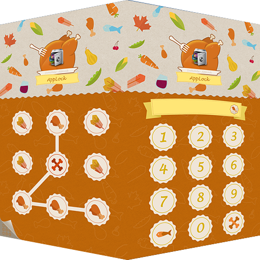 AppLock Theme Thanksgiving LOGO-APP點子