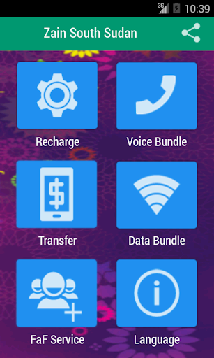 Zain App for South Sudan