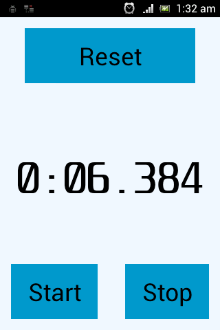 【免費工具App】Simple Stopwatch-APP點子