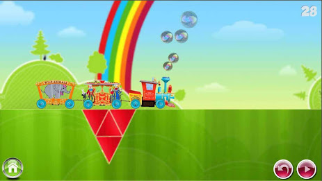 Circus Train educational game poster 13