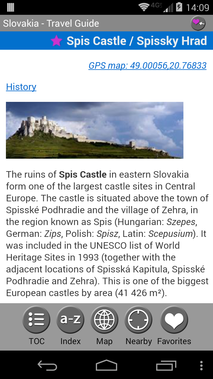 Slovakia - Travel Guide &amp; Map Screen 2