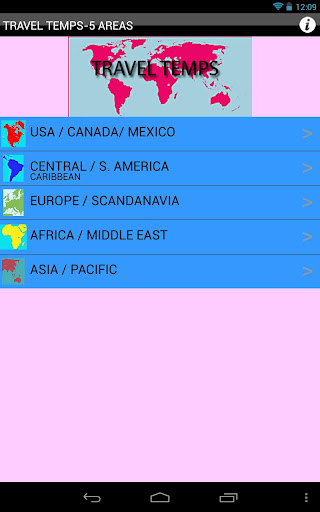 Travel Temps