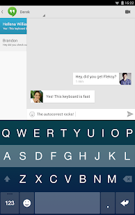 Fleksy + GIF Keyboard Screenshot
