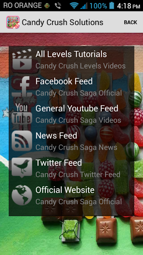 Solutions for Candy Crush
