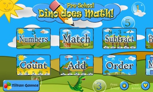 Dino Preschool Learning Games