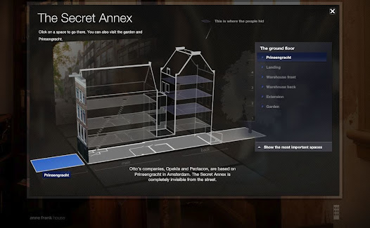 The secret annex online 3d tour software
