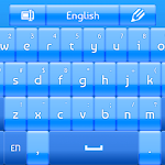 GO Keyboard Blue Neon Apk
