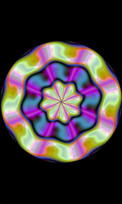 Android application Mandala Live Wallpaper screenshort