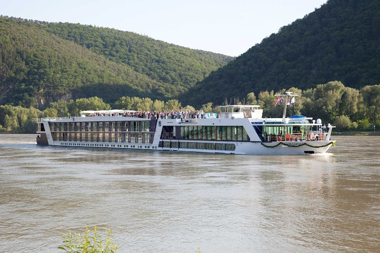Take in close-up views of French waterways in the Bordeaux region during your river cruise aboard AmaDolce.