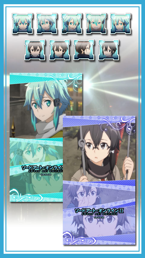Android application ライブ壁紙 / シノン 「ソードアート・オンラインⅡ」 screenshort