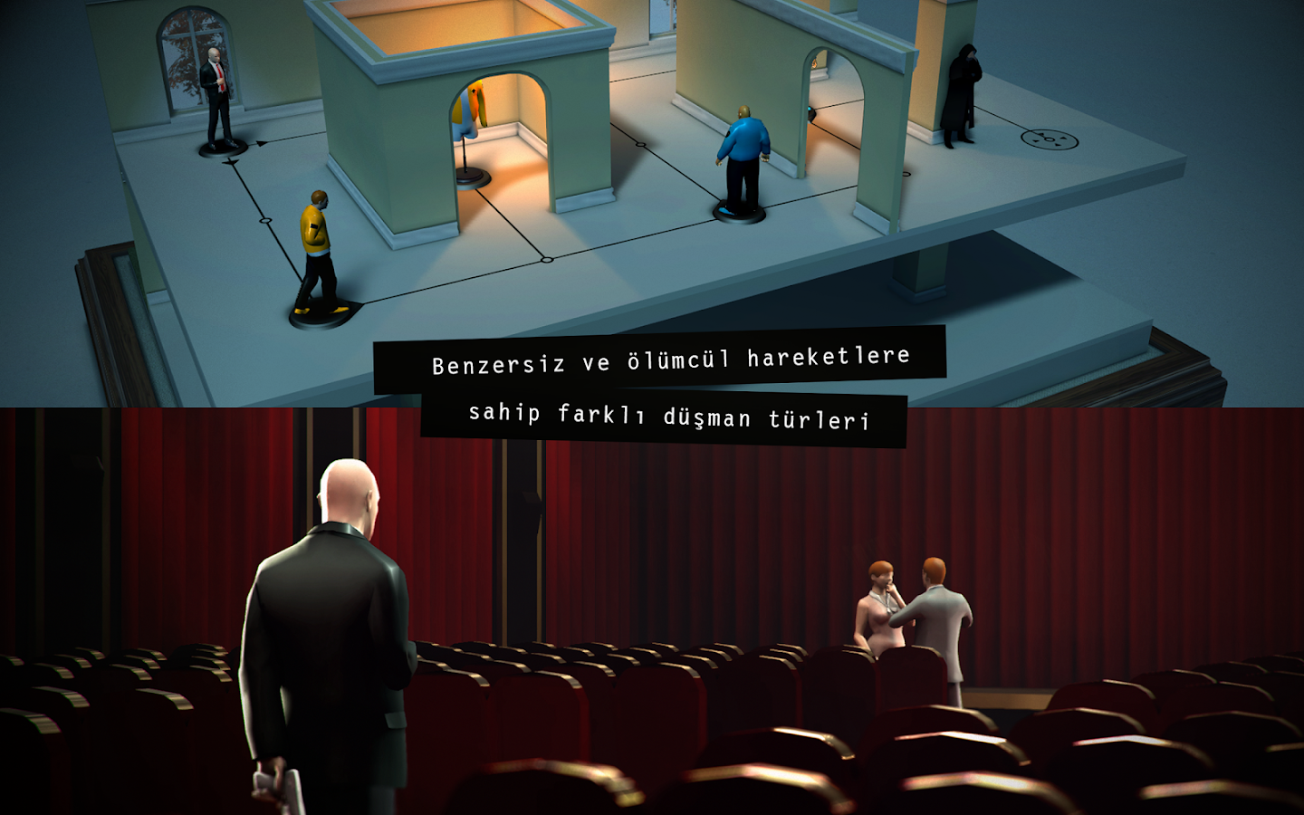 Hitman GO - screenshot