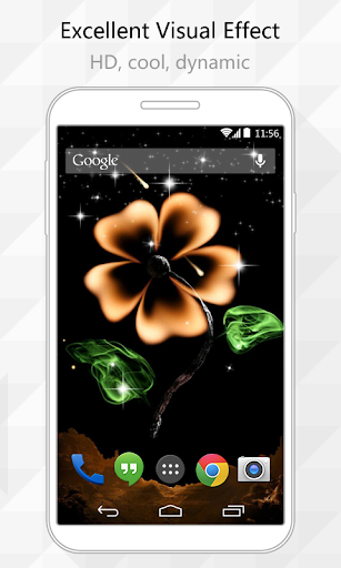 Mars Flower Live Wallpaper