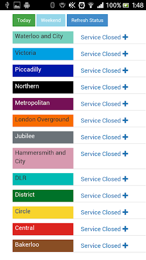 London Tube Status