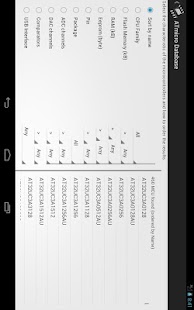 ATmicro Database - screenshot thumbnail