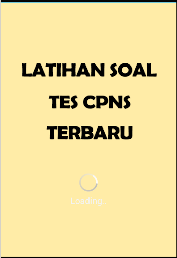 Latihan Soal Tes CPNS Terbaru