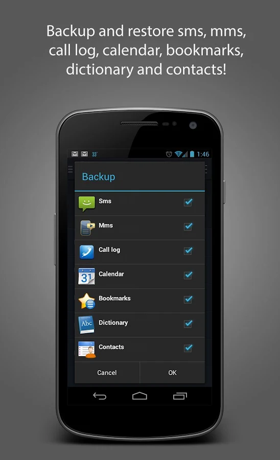    Easy Backup & Restore- screenshot  