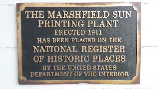 Marshfield Sun Printing Museum