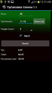 Tip Calculator Screenshots 4