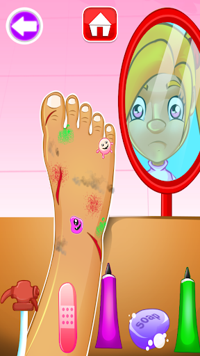 免費下載角色扮演APP|Scary Foot - Girl's Clinic app開箱文|APP開箱王