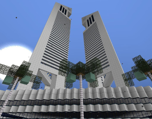 Perfect Tower City Minecraft