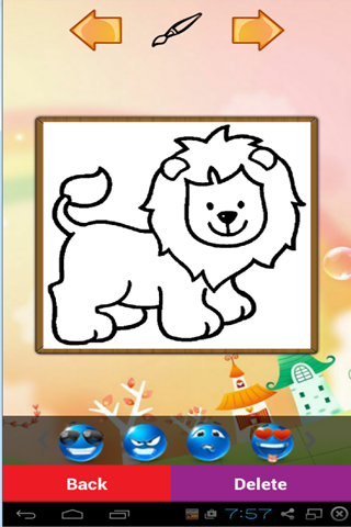 【免費教育App】Free Lion Coloring Book-APP點子