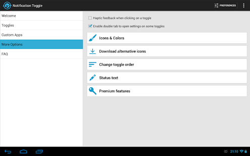 Notification Toggle - screenshot thumbnail
