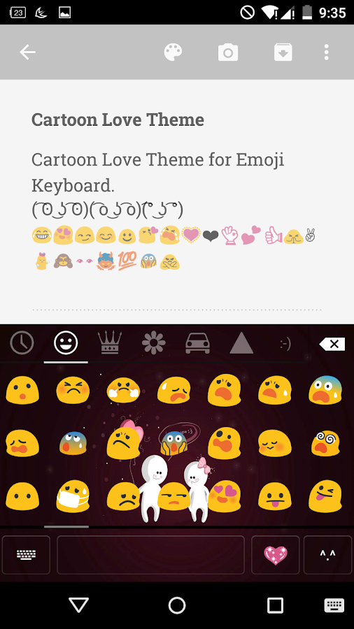 Cartoon Love Emoji Keyboard - Android Apps on Google Play