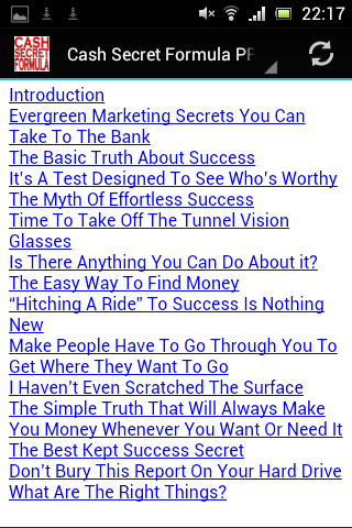 Cash Secret Formula PRO Screen 2