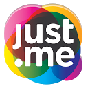 just.me: chat, make friends mobile app icon