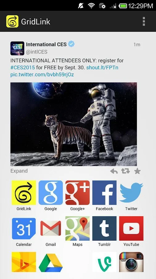 GridLink - screenshot