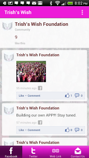 【免費社交App】Trish's Wish Foundation-APP點子