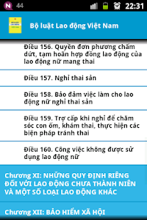 Free Bộ luật Lao động Việt Nam APK for Android