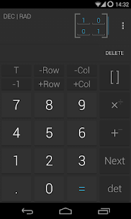 Calculator Holo Dark Theme - screenshot thumbnail
