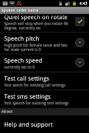 Talking SMS and Caller ID full poster 4