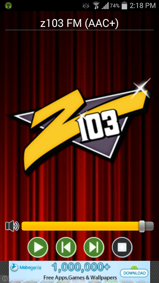 Android Live Radio - screenshot
