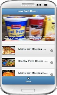 Low Carb Recipes Video - screenshot thumbnail