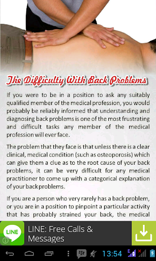 【免費健康App】Dealing With Back Pain-APP點子