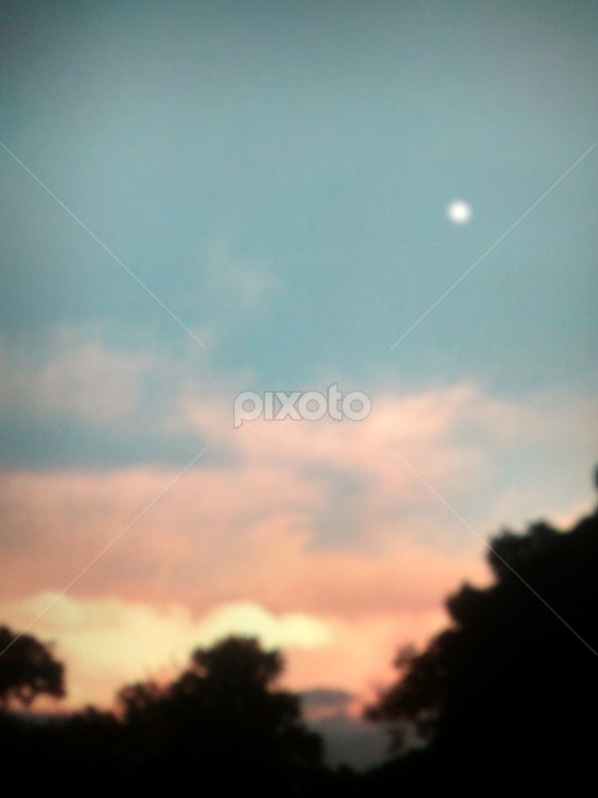 the moon is seen at the same time as the sun by Ronnie Hale - Nature Up Close Other Natural Objects