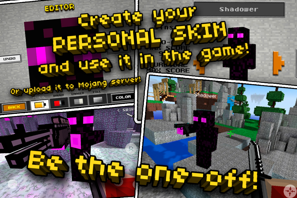 Pixel Gun 3D PRO Minecraft Ed. - screenshot