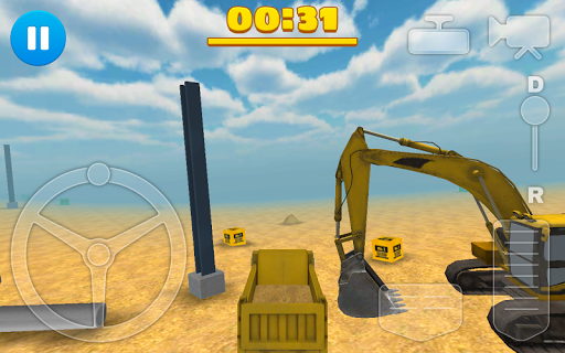 Construction Game Truck 3D Sim