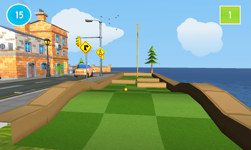 cartoon mini golf games 2 3D Screenshots 1