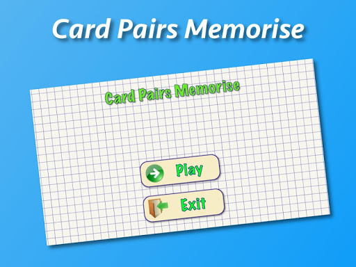 Card Pairs Memorize