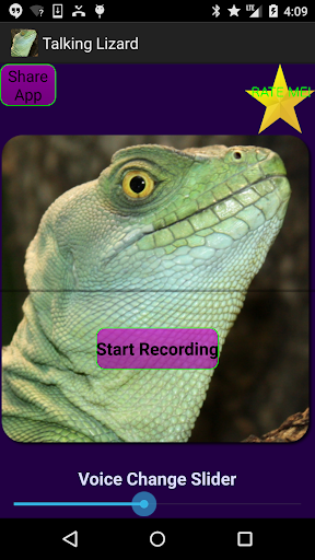 Talking Lizard Voice Changer