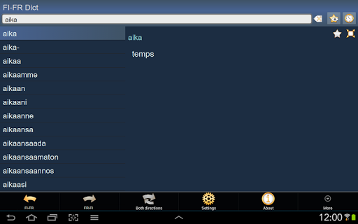 【免費書籍App】Finnish French dictionary-APP點子