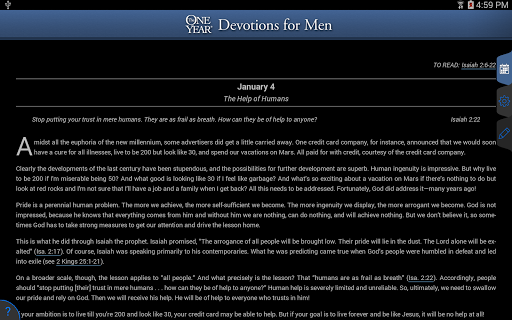 【免費書籍App】One Year® Men Devo-APP點子